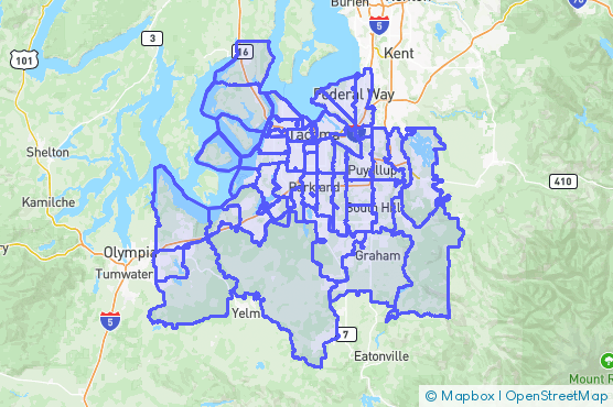 Service Area Map