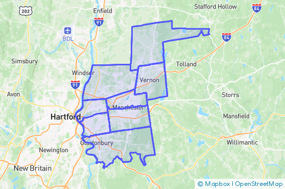 Service Area Map