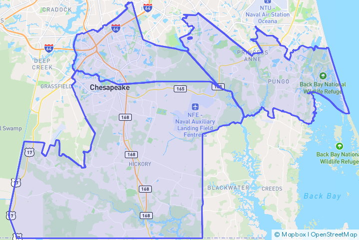 Service Area Map
