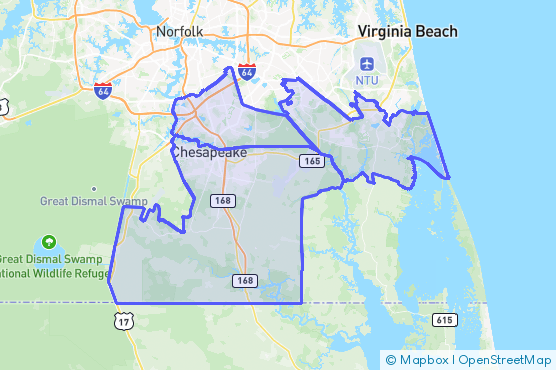 Service Area Map