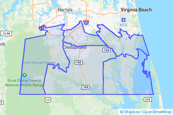 Service Area Map