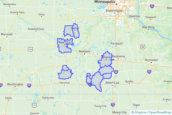 Service Area Map