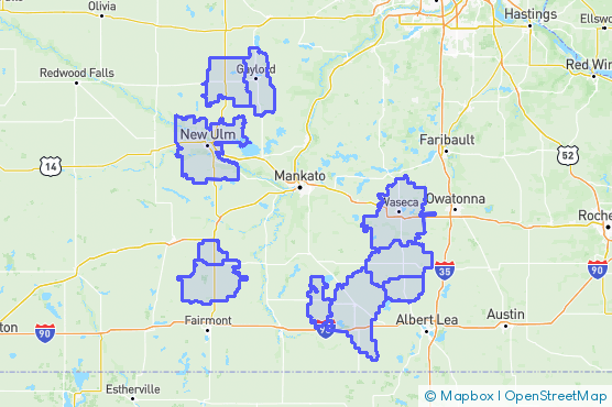 Service Area Map