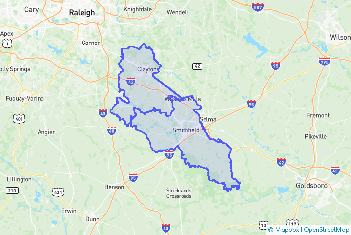Service Area Map
