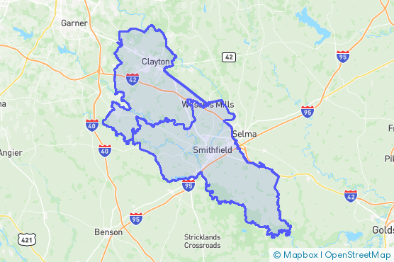 Service Area Map