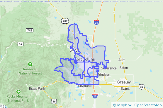 Service Area Map