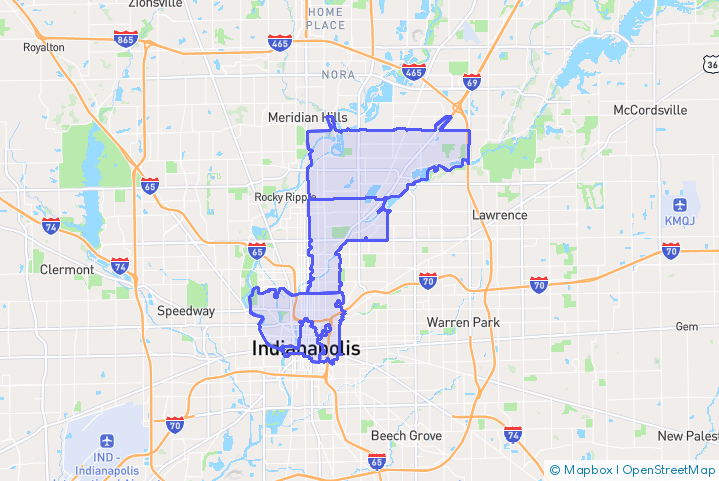 Service Area Map