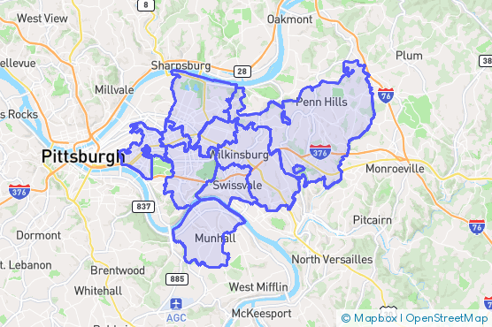 Service Area Map