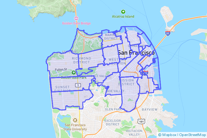 Service Area Map