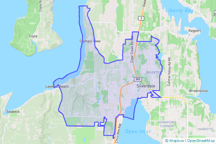 Service Area Map