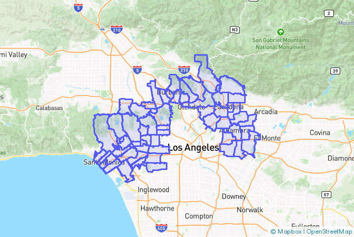 Service Area Map