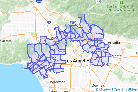 Service Area Map