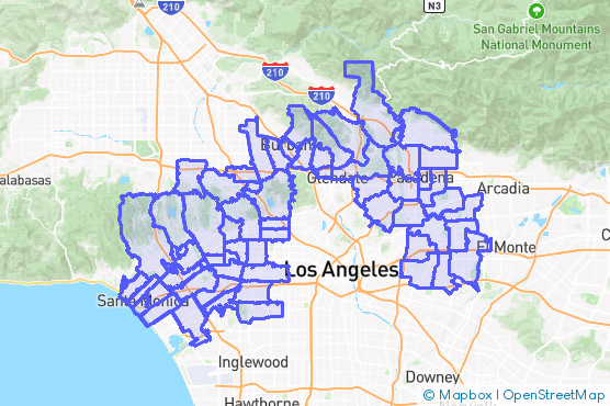 Service Area Map