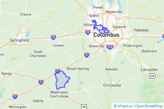 Service Area Map