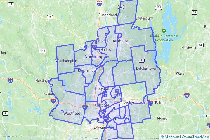 Service Area Map