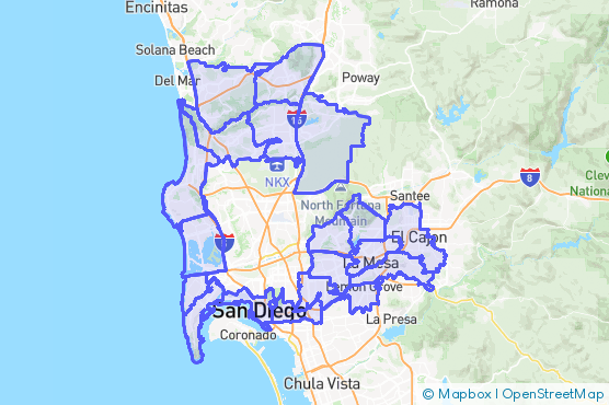 Service Area Map