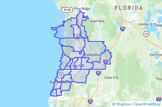 Service Area Map