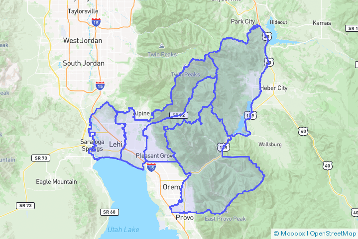 Service Area Map