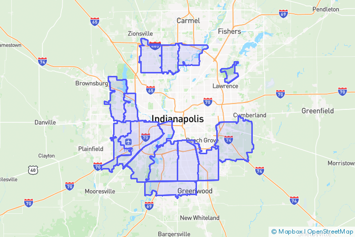 Service Area Map
