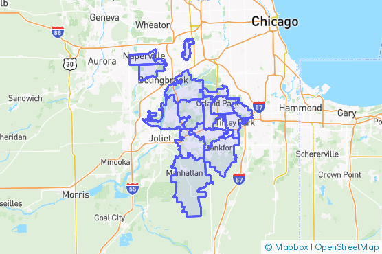 Service Area Map