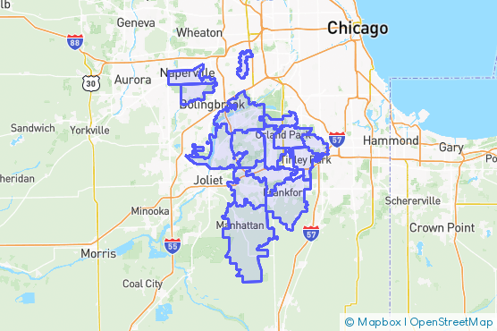 Service Area Map