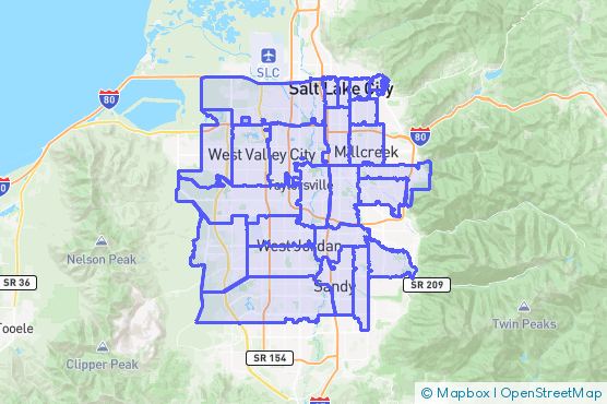 Service Area Map