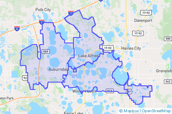 Service Area Map