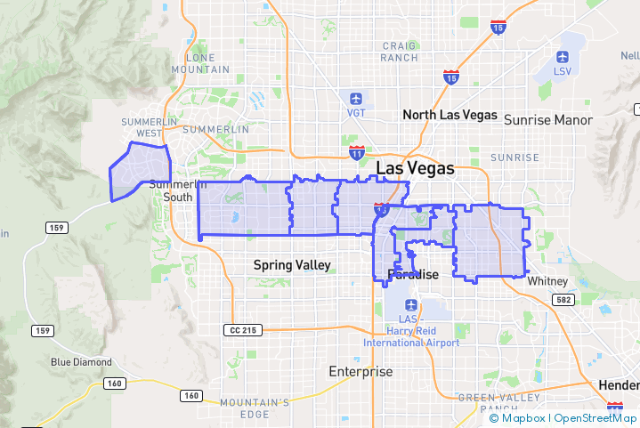 Service Area Map