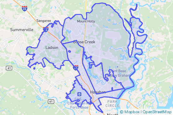 Service Area Map