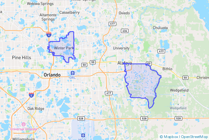 Service Area Map