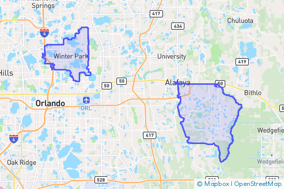 Service Area Map