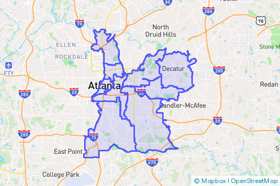 Service Area Map