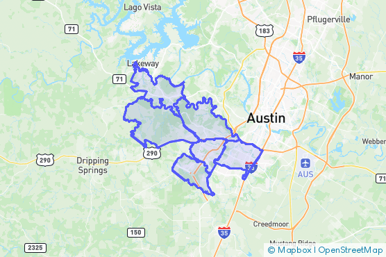 Service Area Map