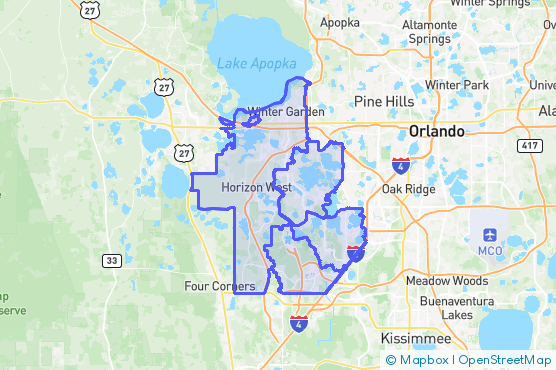 Service Area Map