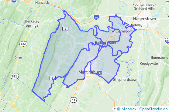 Service Area Map