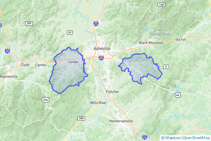 Service Area Map