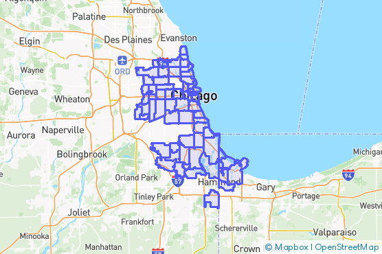 Service Area Map