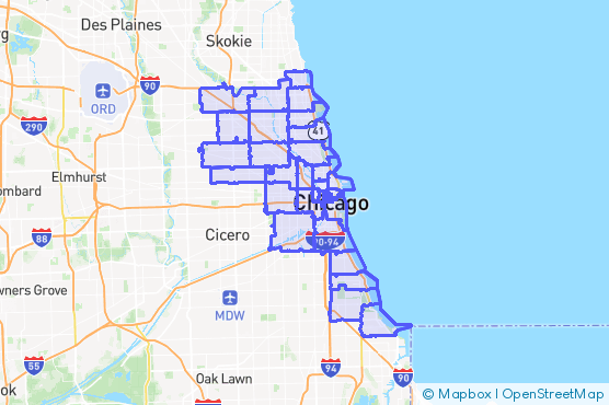 Service Area Map
