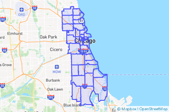 Service Area Map