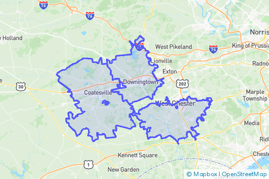 Service Area Map