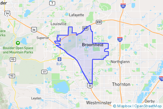 Service Area Map