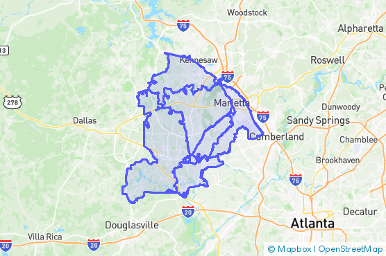 Service Area Map