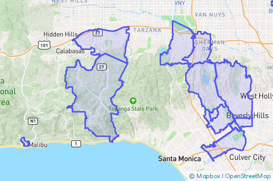 Service Area Map