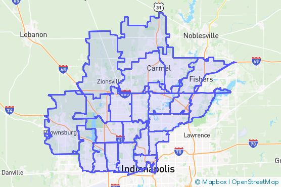 Service Area Map