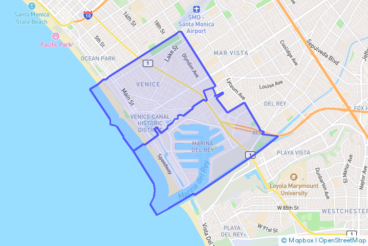 Service Area Map