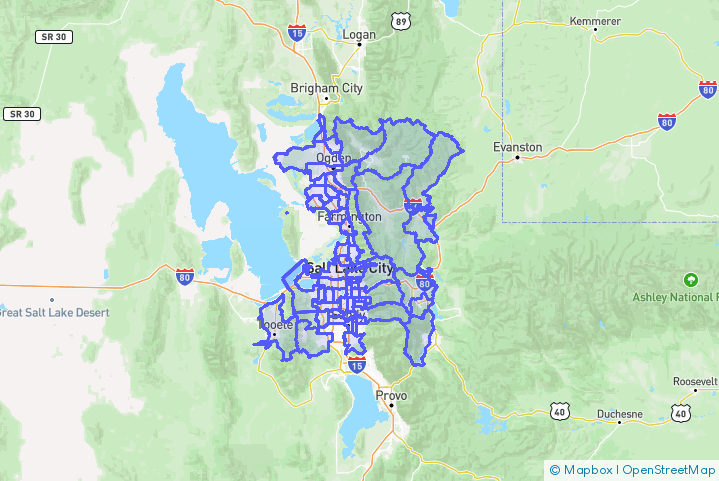 Service Area Map
