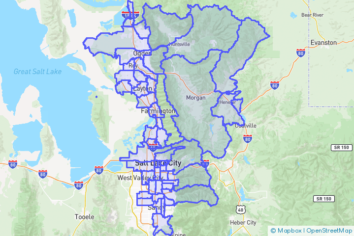 Service Area Map
