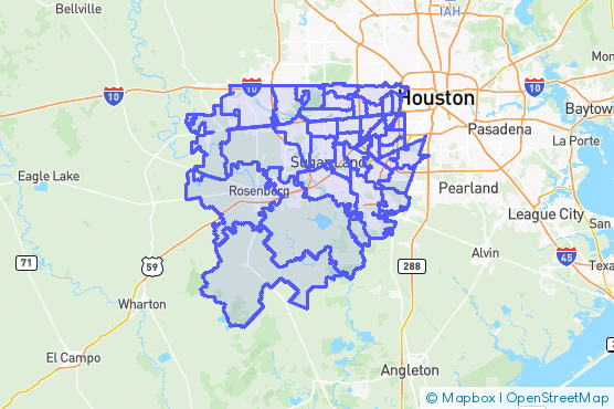 Service Area Map