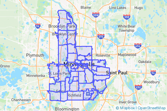 Service Area Map