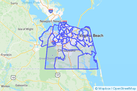 Service Area Map